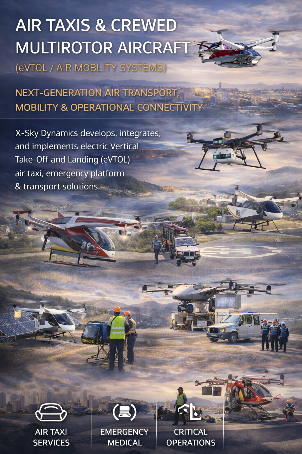 air taxi drone service photo 4