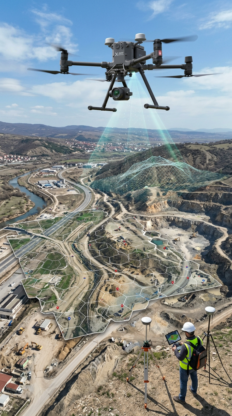 Картографиране, ортофото, 3D заснемане с дронове