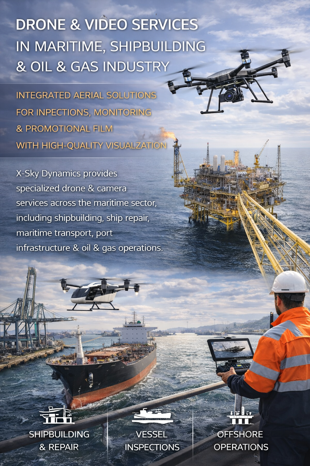 marine filming drone service photo 2
