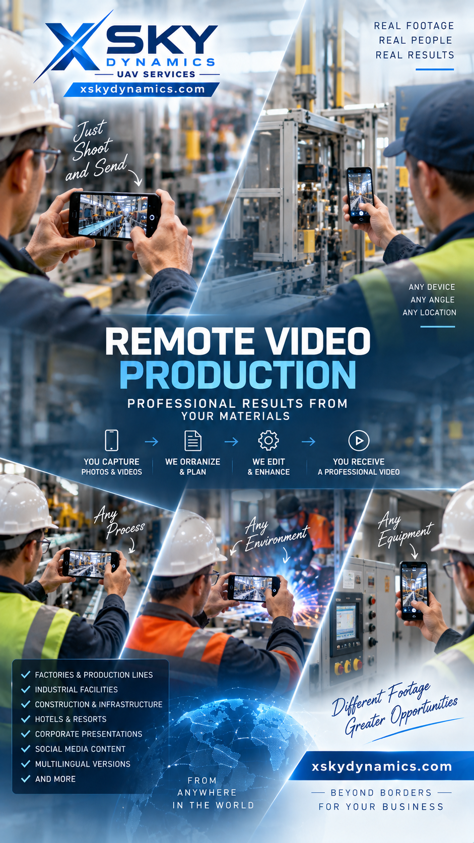 remote video production drone service photo 3
