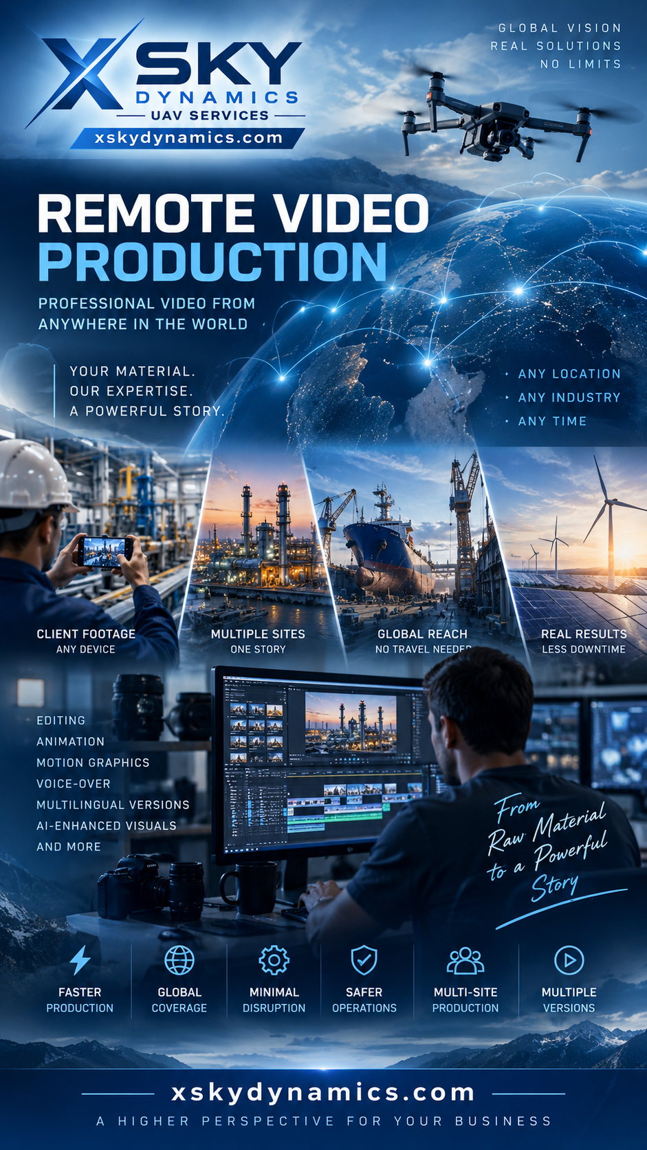 remote video production drone service photo 4