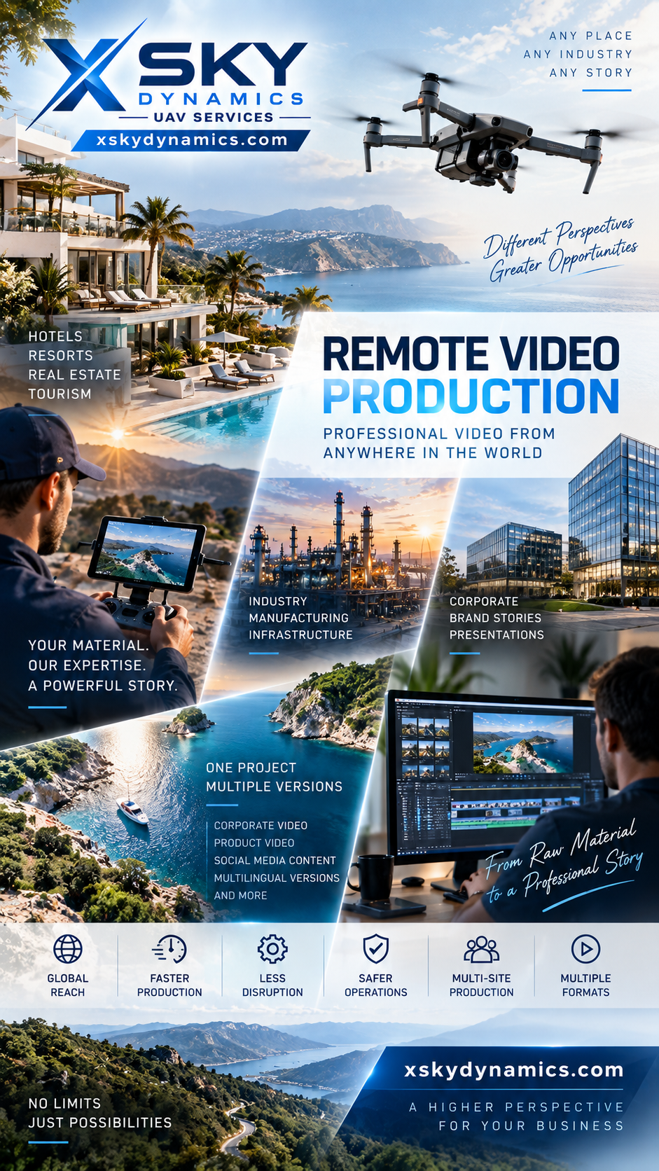 remote video production drone service photo 5