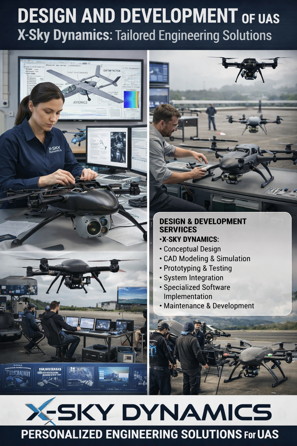 Проектиране и конструиране на безпилотни системи UAS