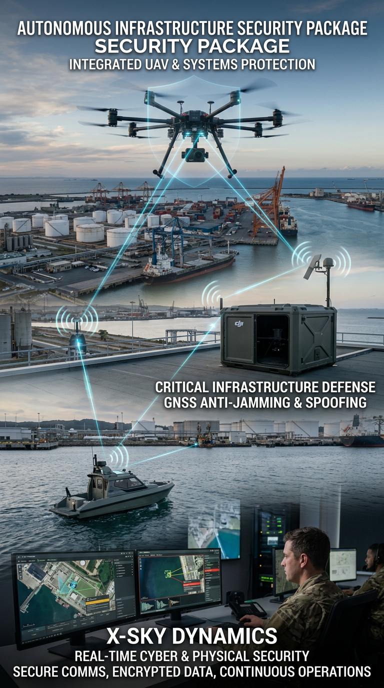 uav autonomous security drone service photo 2